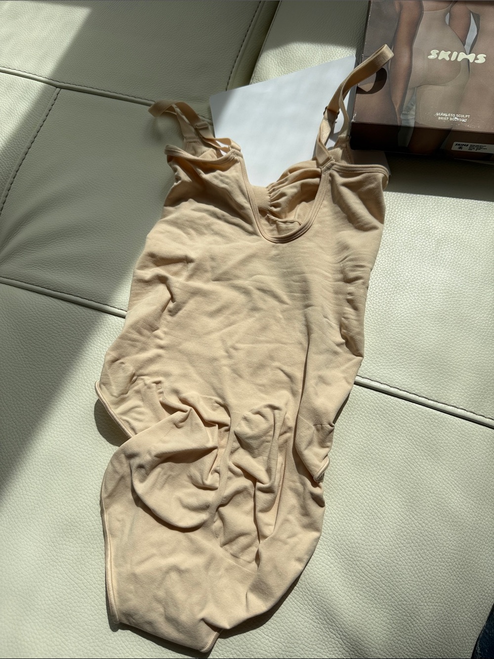 SKIMS Seamless Sculpt Brief Bodysuit